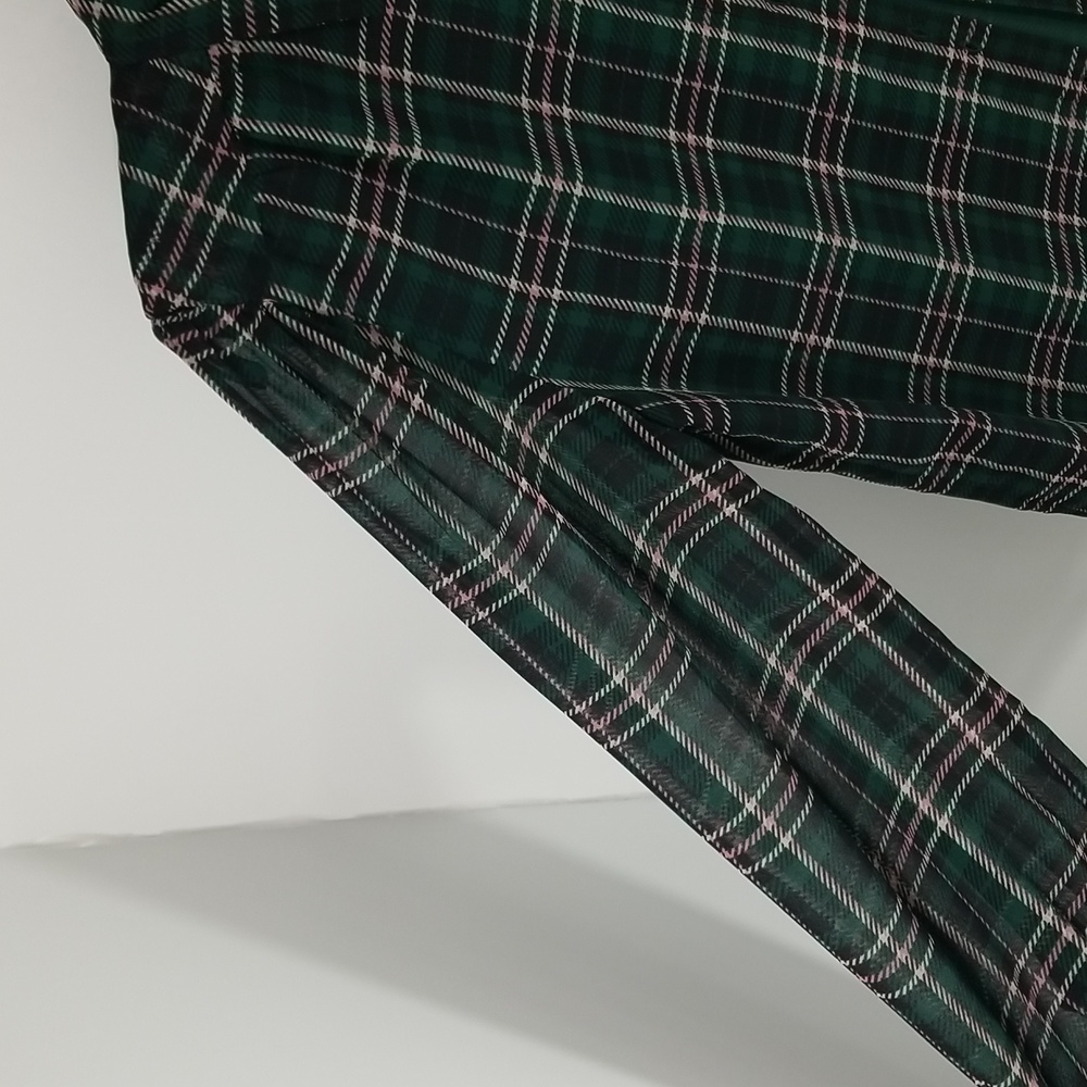 {Ann Taylor} Plaid Sheer Sleeve Shirt Size Small - Picture 11 of 16